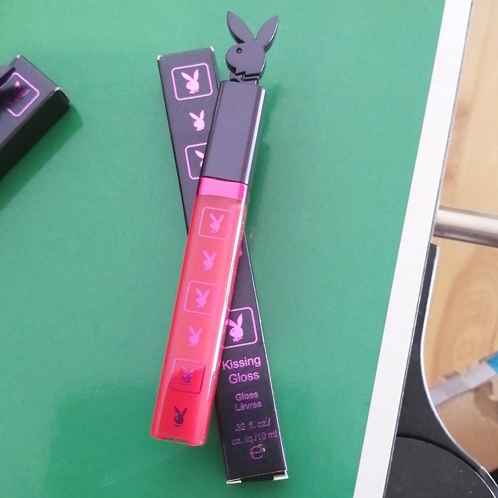 PLAYBOX COSMETICS Lip Gloss  with Bunny Cap DISC.